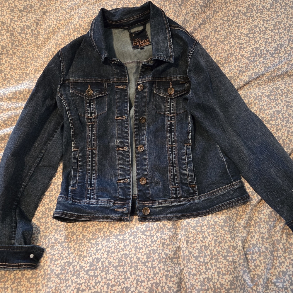Lee Dark Blue Women's Jean Jacket